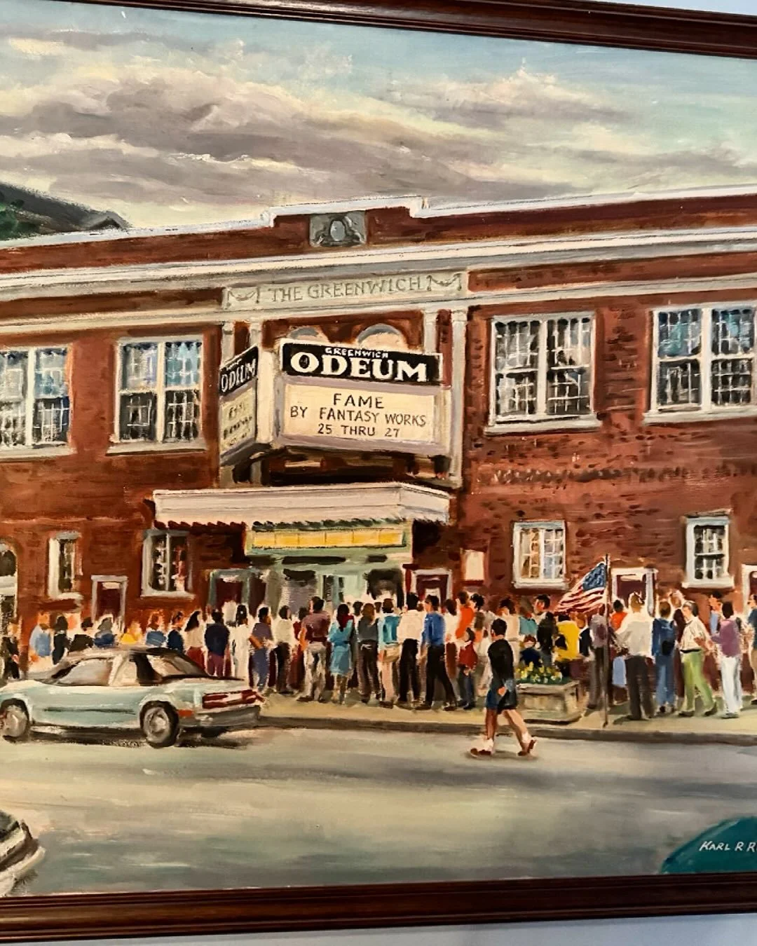 Did you ever perform in Fantasy Works (now RI Youth Theatre) shows at the Greenwich Odeum? Did you sign the wall?