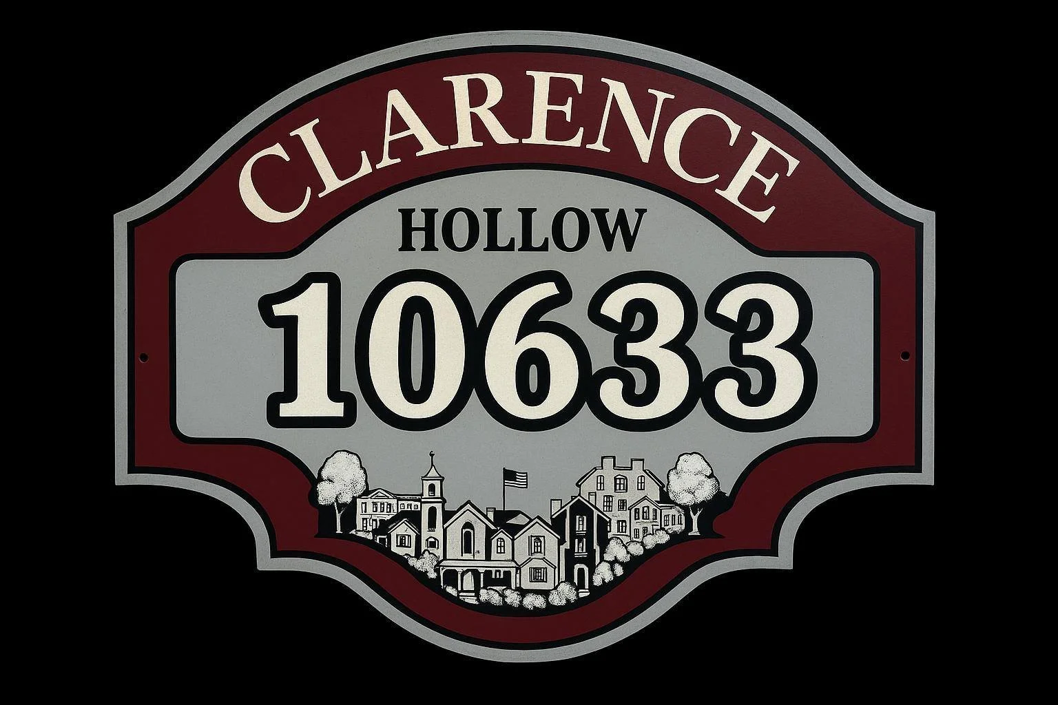 🪧 Custom Address Plaque Fundraiser