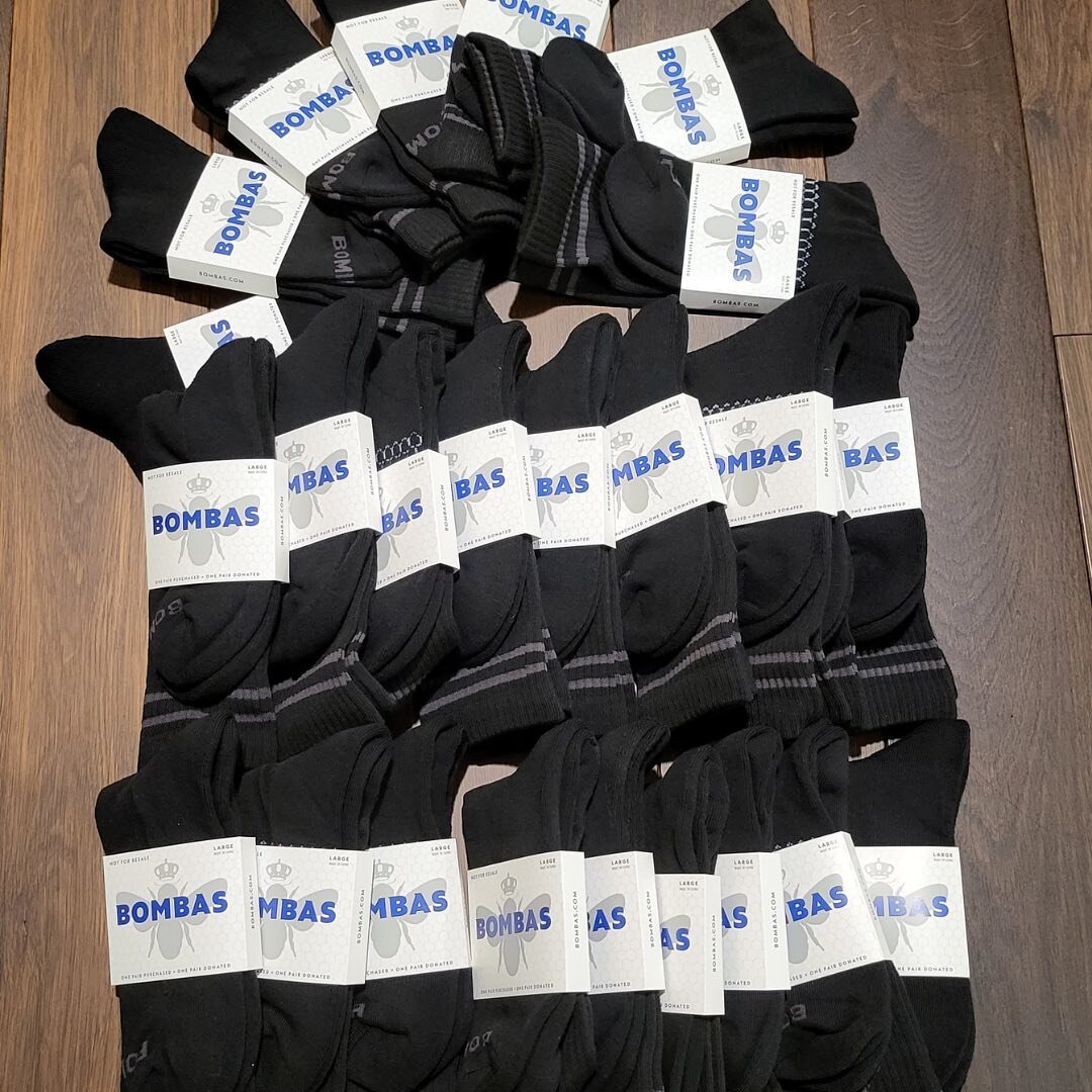 Thank you so much to @bombas for donating 1,000 pairs of socks to Fundados! It&rsquo;s awesome to see an organization support local efforts that serve the underserved. We&rsquo;re excited to be distributing these items to those experiencing homelessn