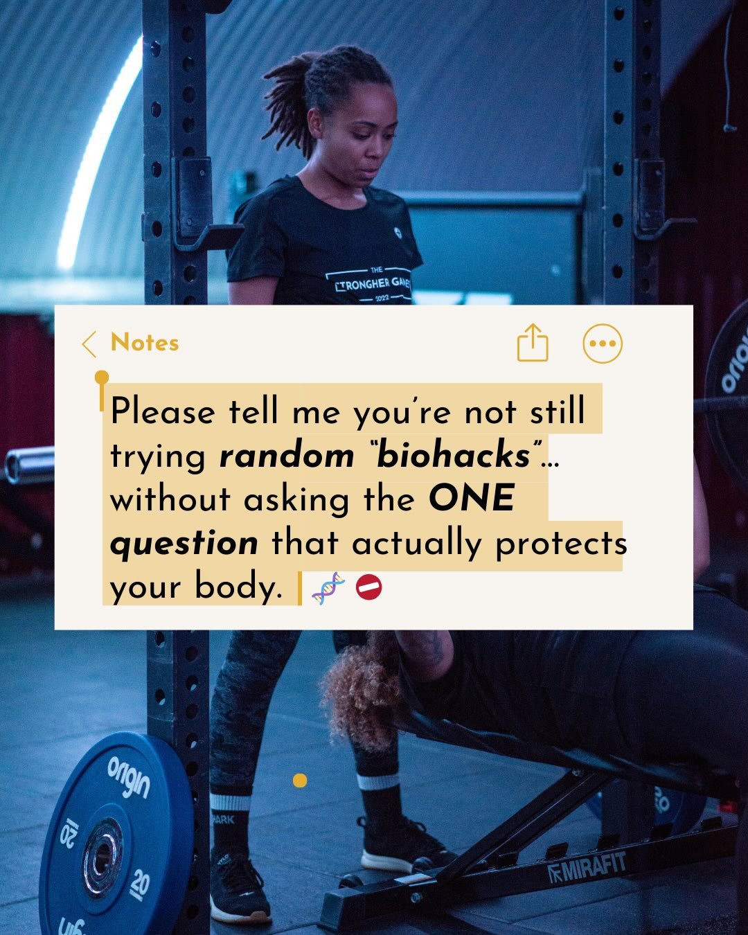 It&rsquo;s time to talk about the only &ldquo;hack&rdquo; that actually matters for women&rsquo;s wellbeing 👇

Most trending bio-hacks completely overlook the strongest guide your body already has: your hormones + your cycle.

Your body is cyclical,