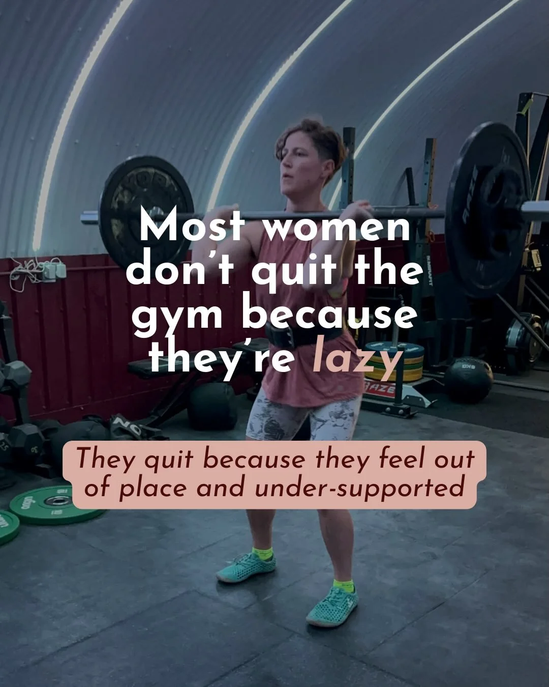 So many women think they&rsquo;re the problem when they can&rsquo;t stay consistent... 👇🏾

But most of the time, they were just dropped into an environment that didn&rsquo;t teach them how to train properly or support them while they learned.

When