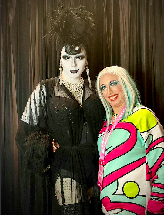 Cartier the Queen with Liquorice Black at DragCon UK.png