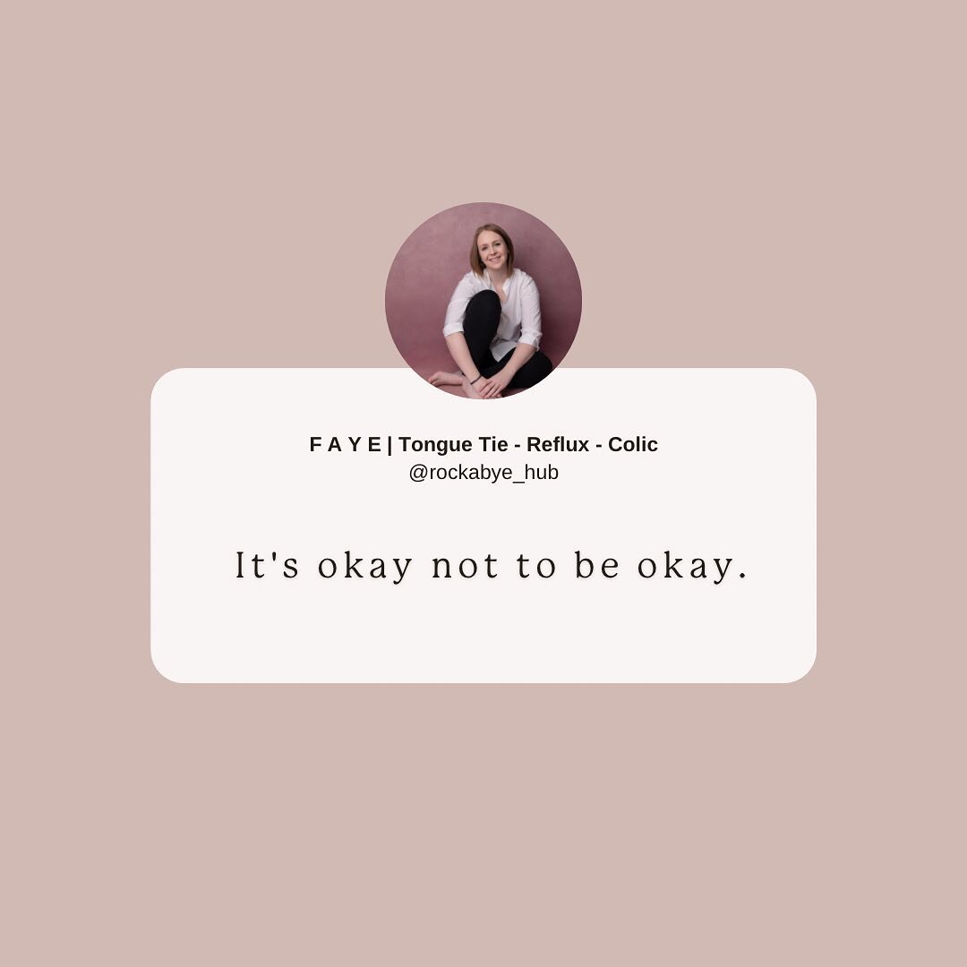 It&rsquo;s okay not to be okay. 

Inspired me to remind you that this is definitely true. I felt this so much yesterday. Crying, tantrums, sensory overload (for both of us). I felt like it was my way of parenting which was causing her behaviour. 

Pe
