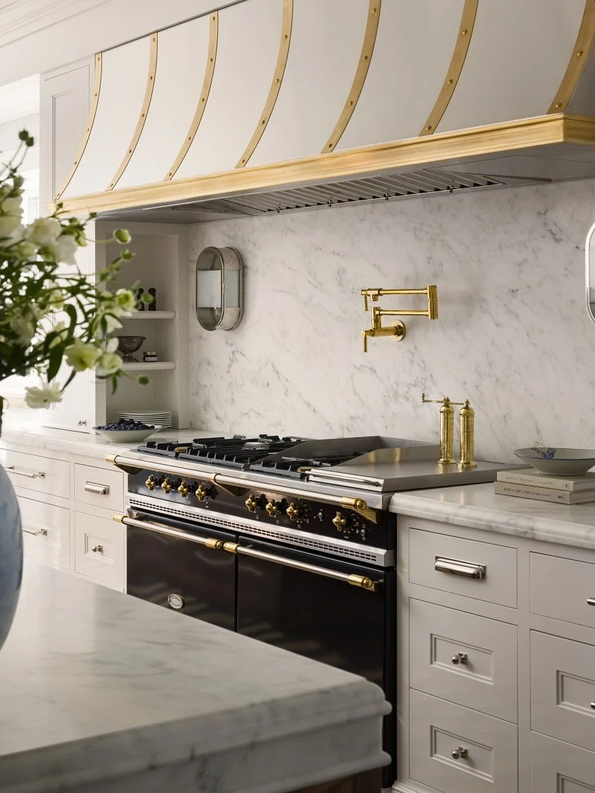 Inspired by original, century-old cabinetry found on the property, we designed our Sunset Hill kitchen to reflect both the historic nature of the house and the young family that now calls it home. Design: @kobelandco Photography:
@natesheetsphoto