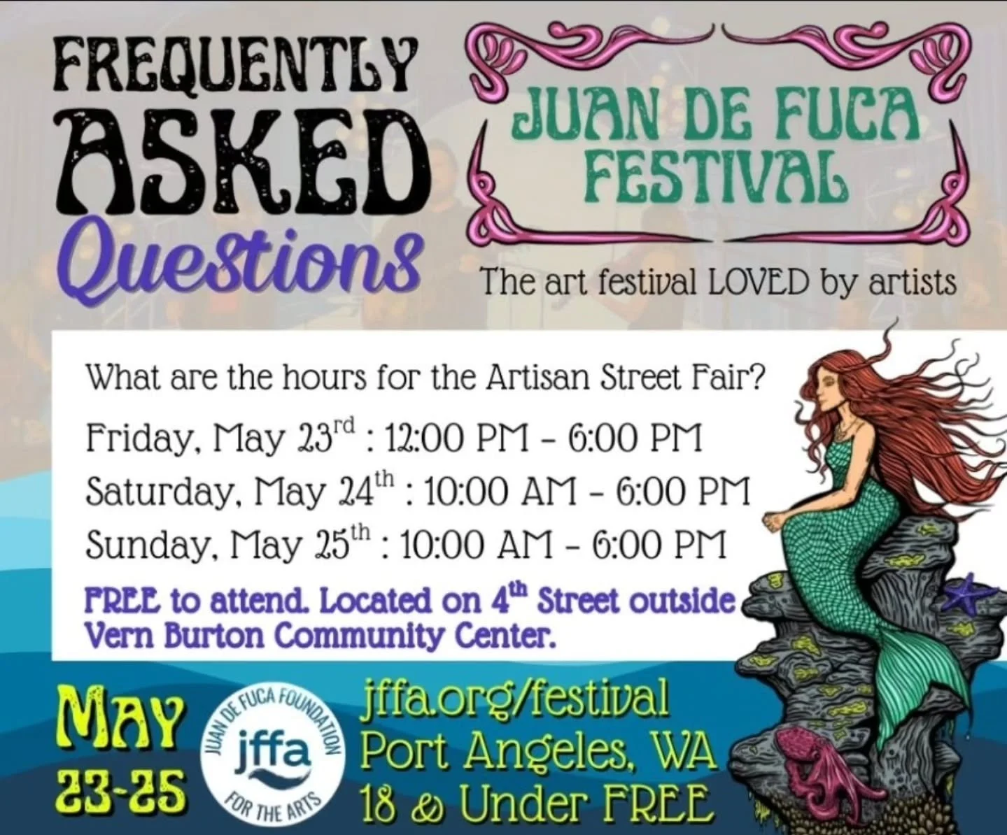 I'm here at the Juan De Fuca festival slinging sweet treats! 🍪 Cakes, cookies, and honey pops&ndash;oh my! 😋 Come find my booth for the next three days.  Hope to see you here! 👋 #JuanDeFucaFestival #SweetTreats #FestivalFun