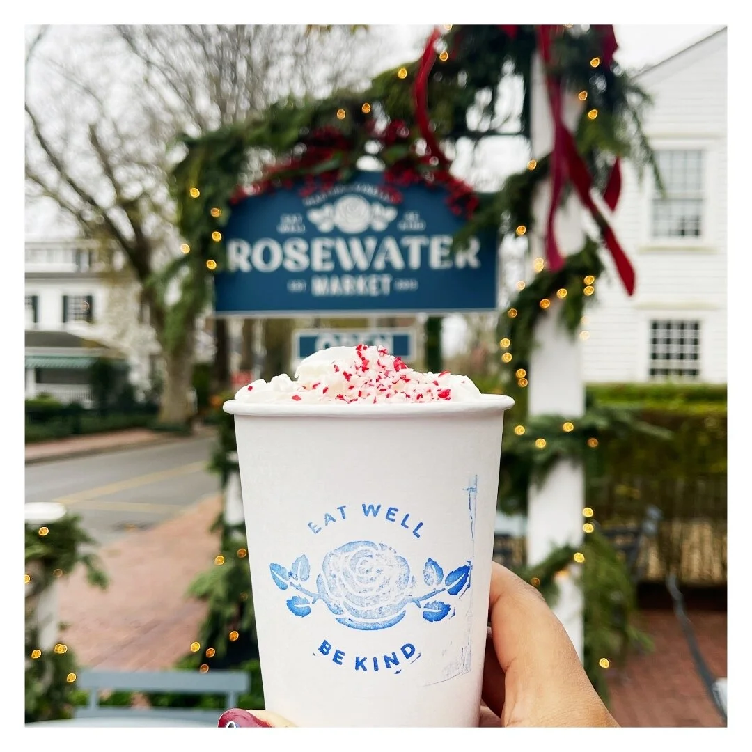 It&rsquo;s officially the holiday season here at Rosewater! Stop by for a peppermint mocha to fuel your holiday shopping. Don&rsquo;t miss the deals this weekend in Edgartown!

Our sister shop @rosewater_spirits has some incredible deals on beer, win