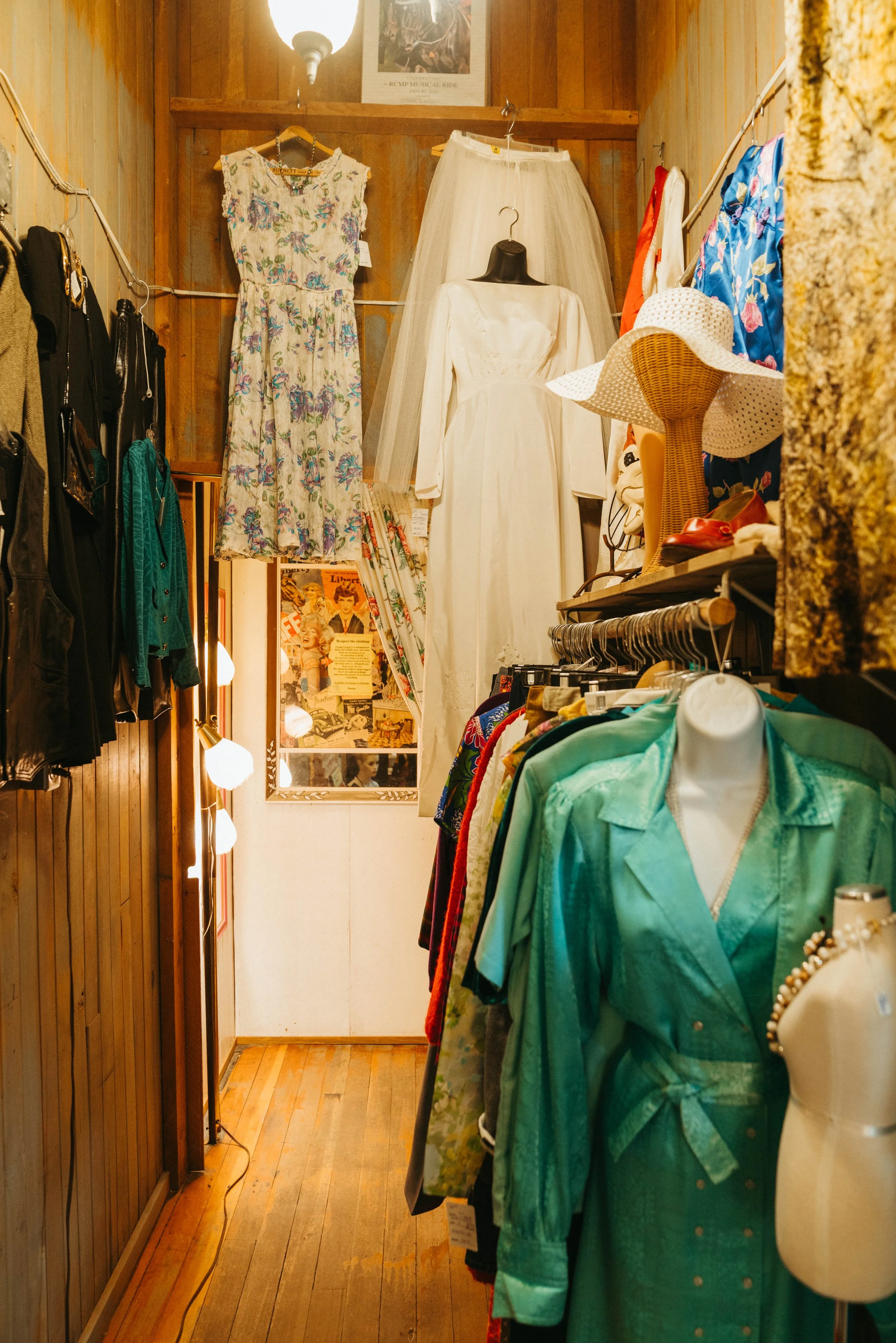 Step back in time with unique pieces from decades past.