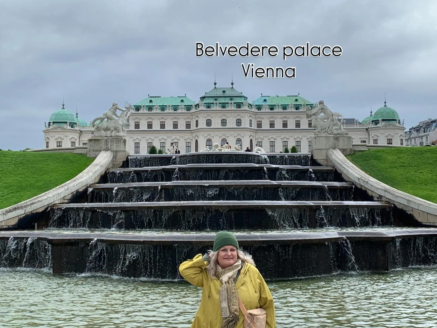 Currently in Vienna, Austria, weather stormy, both got a bit of a head cold. Met up with my sister and niece for a  good visit, as they are celebrating their birthdays. More amazing pics to follow, over half way through this amazing Europe field trip