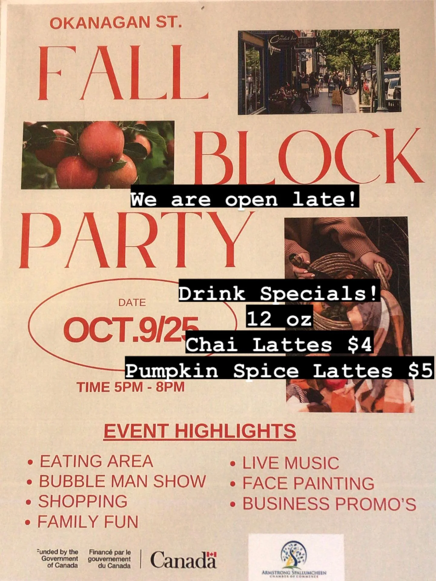 Come see us Thursday night 5-8 pm!
We include the tax on your purchases!
10% off vintage!
