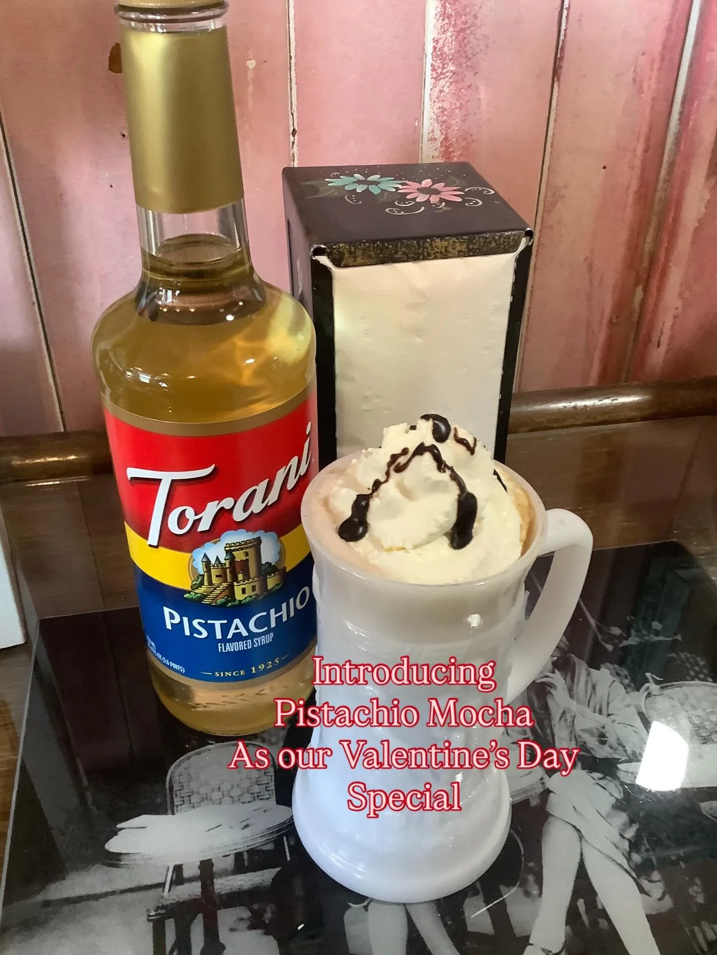 Happy Valentine&rsquo;s Day, indulge in our newest flavour, pistachio! Available @frugalfrocksarmstong