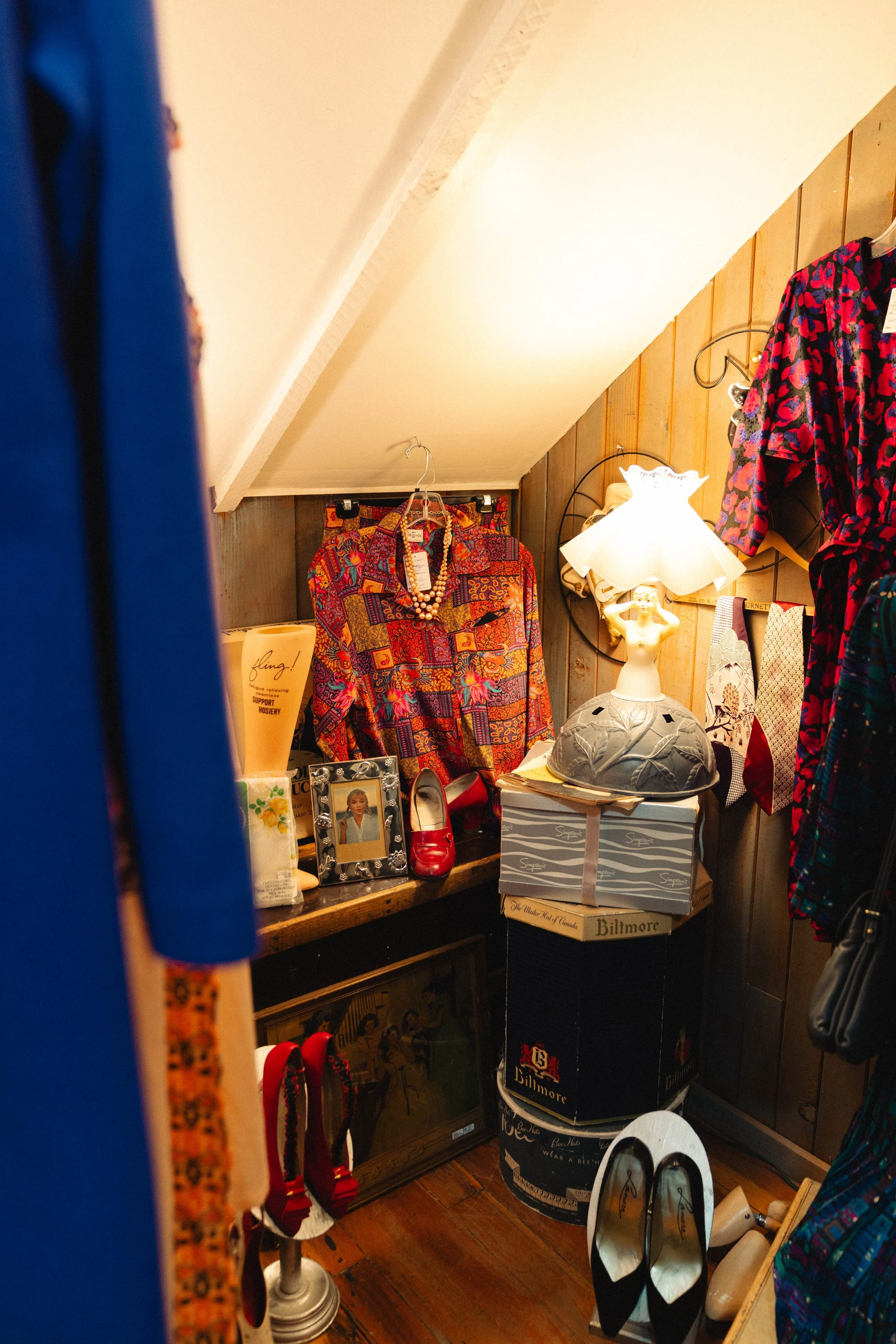 Step back in time with unique pieces from decades past.