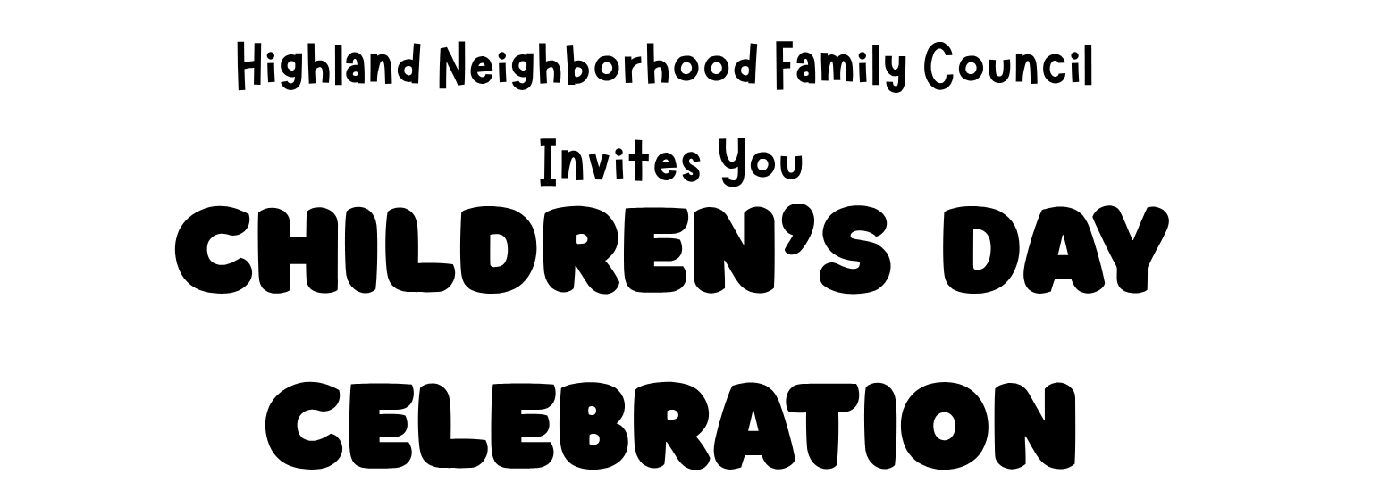 Highland NFC Children's Day Celebration