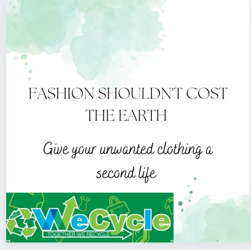 Do your part and recycle your unwated clothing! 

We make it easy for you with a 24/7 clothing recycling drop off spot located at 206 Varick St NYC! 

#gogreen #environment #recycleclothes #reuserecycle #secondlife