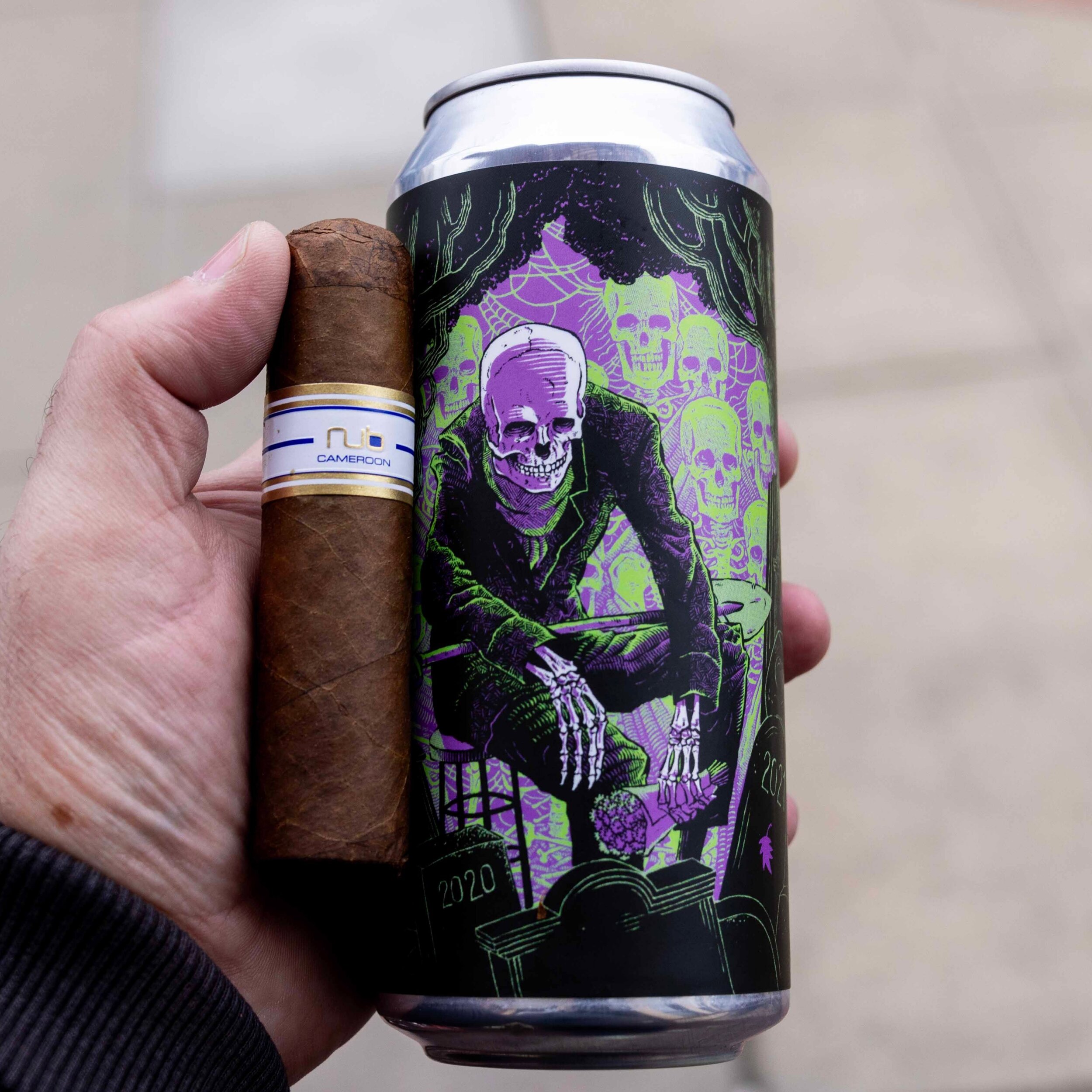 Fuck Dry January: Abomination Brewing&rsquo;s Ode to Ditching Resolutions One Hop at a Time .

Cigar:  Nub by Oliva 460 Cameroon