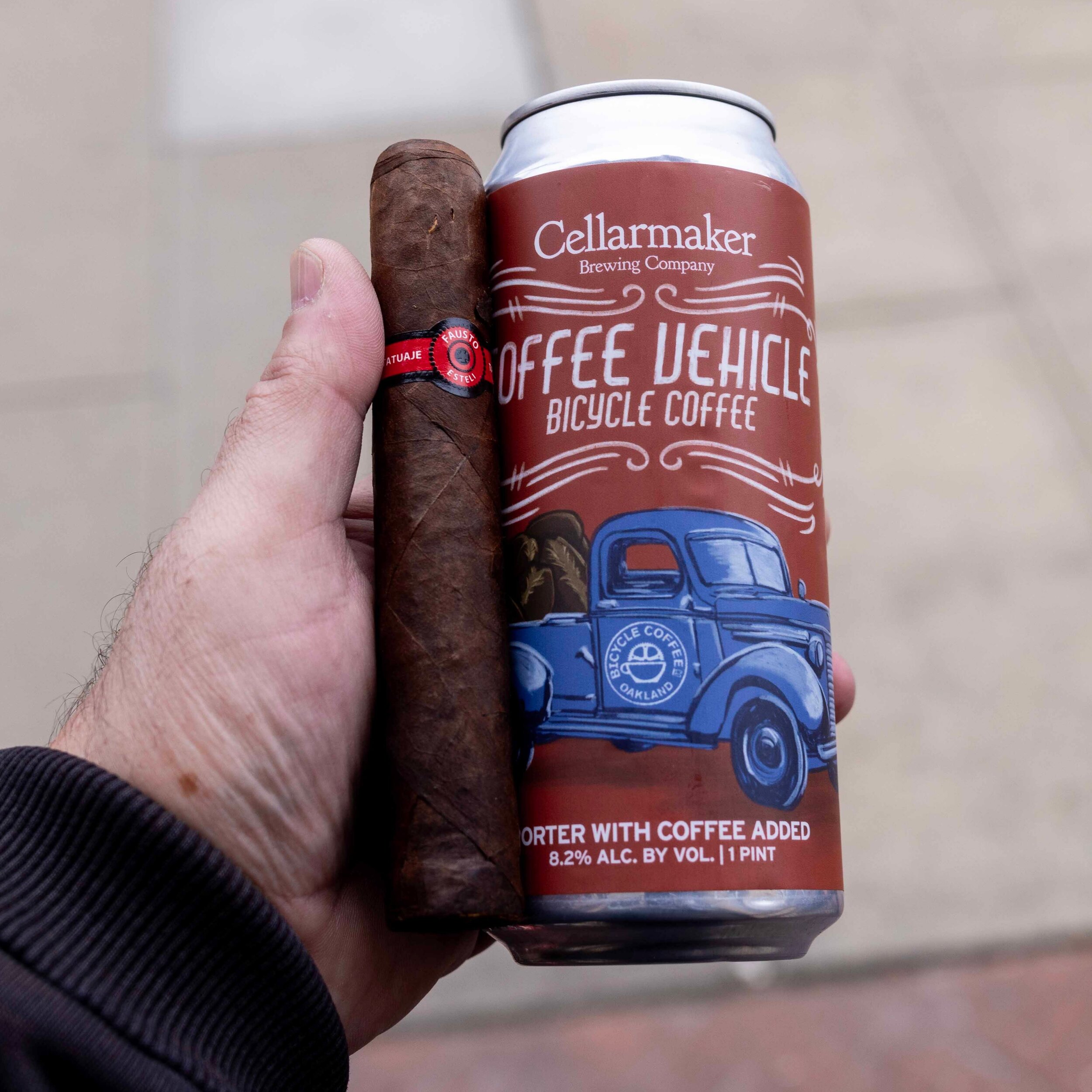 Coffee Vehicle: Bicycle Coffee - The Brew That&rsquo;s Confused About Its Day Job

Cigar:Tatuaje Fausto Toro
