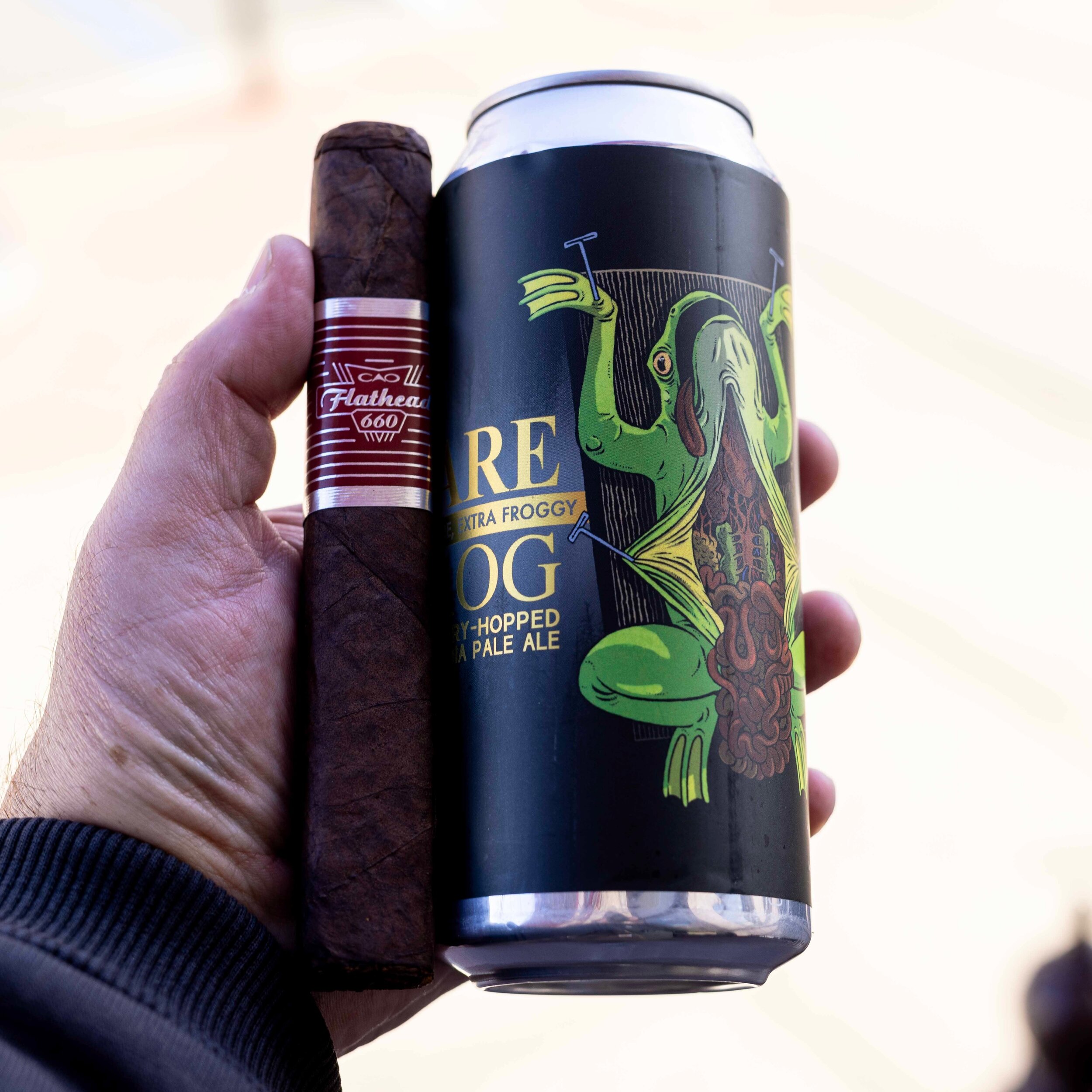 Because Who Needs Subtlety When You Can Triple Everything?

Cigar: CAO Flathead V660 Carb