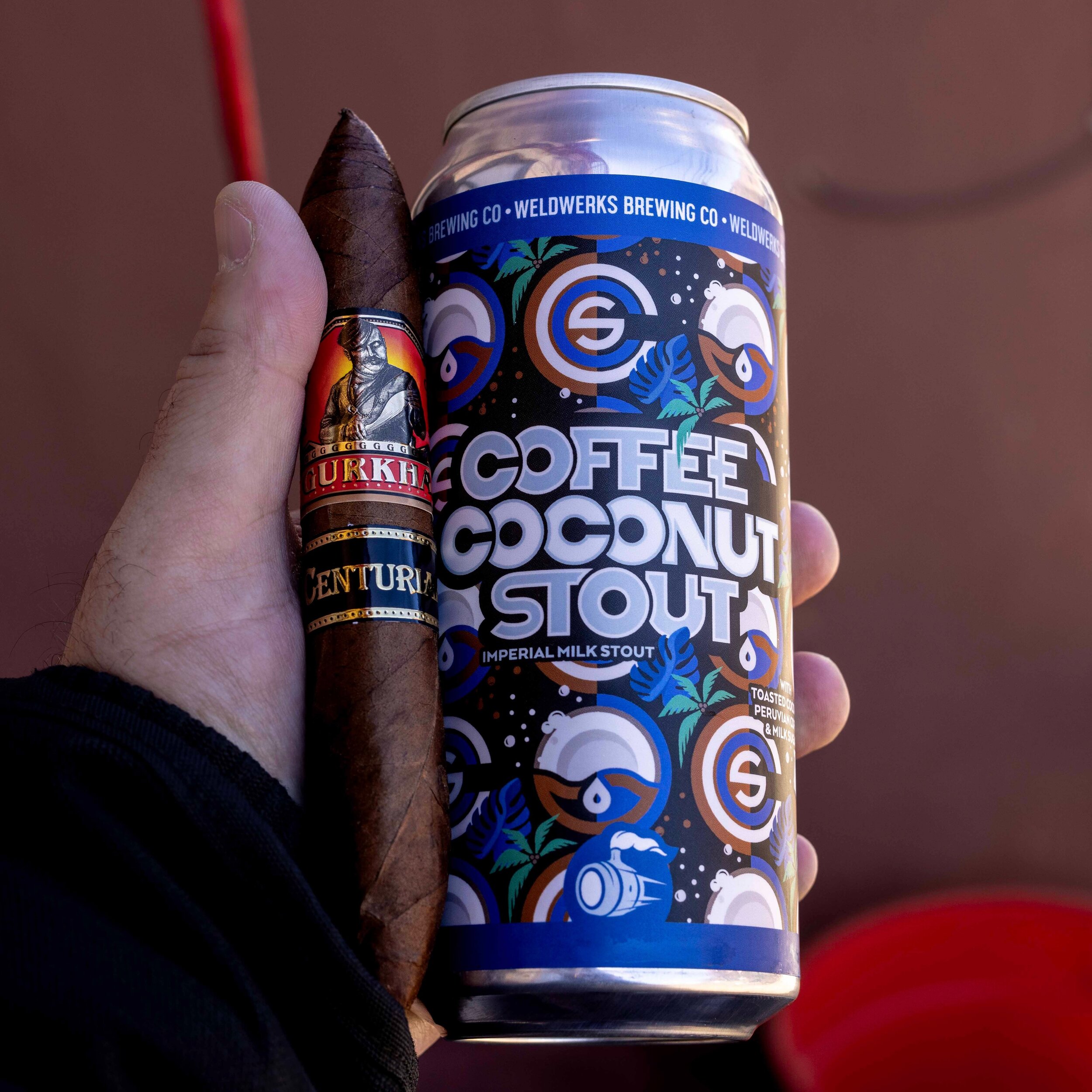 Coffee Coconut Stout: Because Your Beer Was Clearly Lacking a Barista&rsquo;s Touch.

Cigar: Gurkha Centurian Double Perfecto.