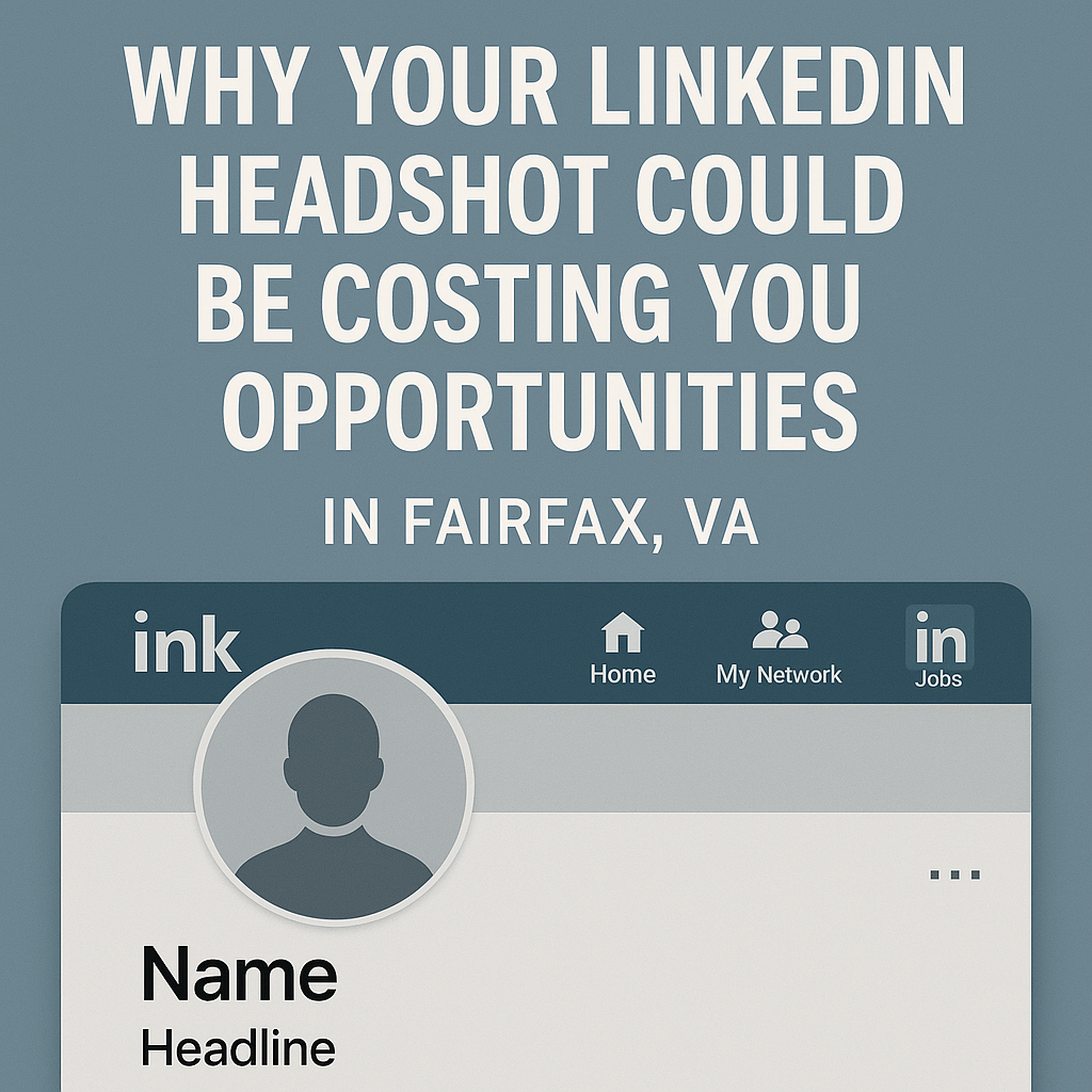 Why Your LinkedIn Headshot Could Be Costing You Opportunities in Fairfax, VA