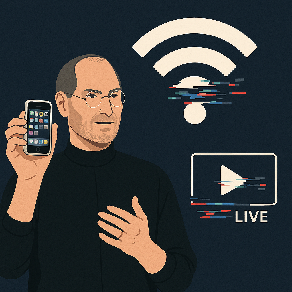 Why Your Live Stream Needs Its Own Internet (and What Steve Jobs Taught Us the Hard Way)