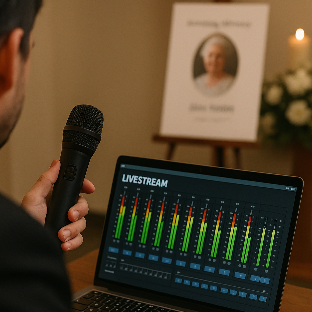 What to Expect When Live Streaming a Funeral Service