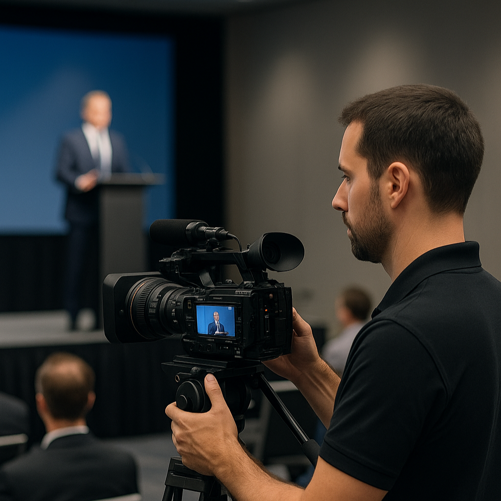 What to Expect When Hiring a Videographer for Your Corporate Event