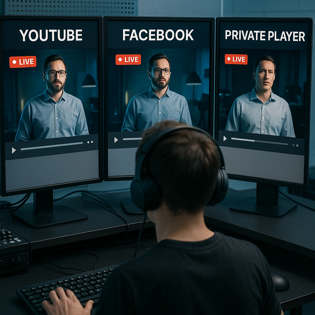 YouTube, Facebook, or Private Link? Choosing the Right Livestream Platform