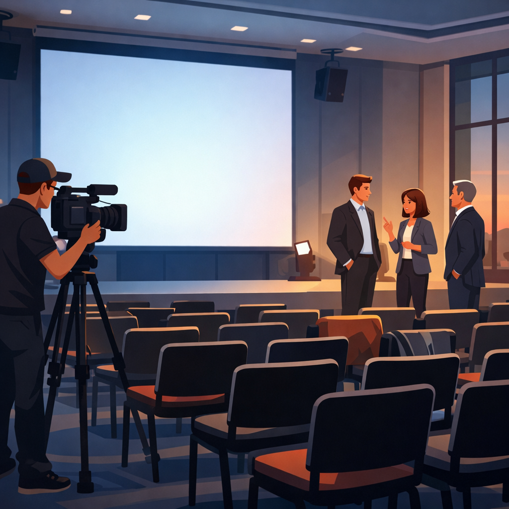 Why Corporate Event Videography Matters More Than the Event Day