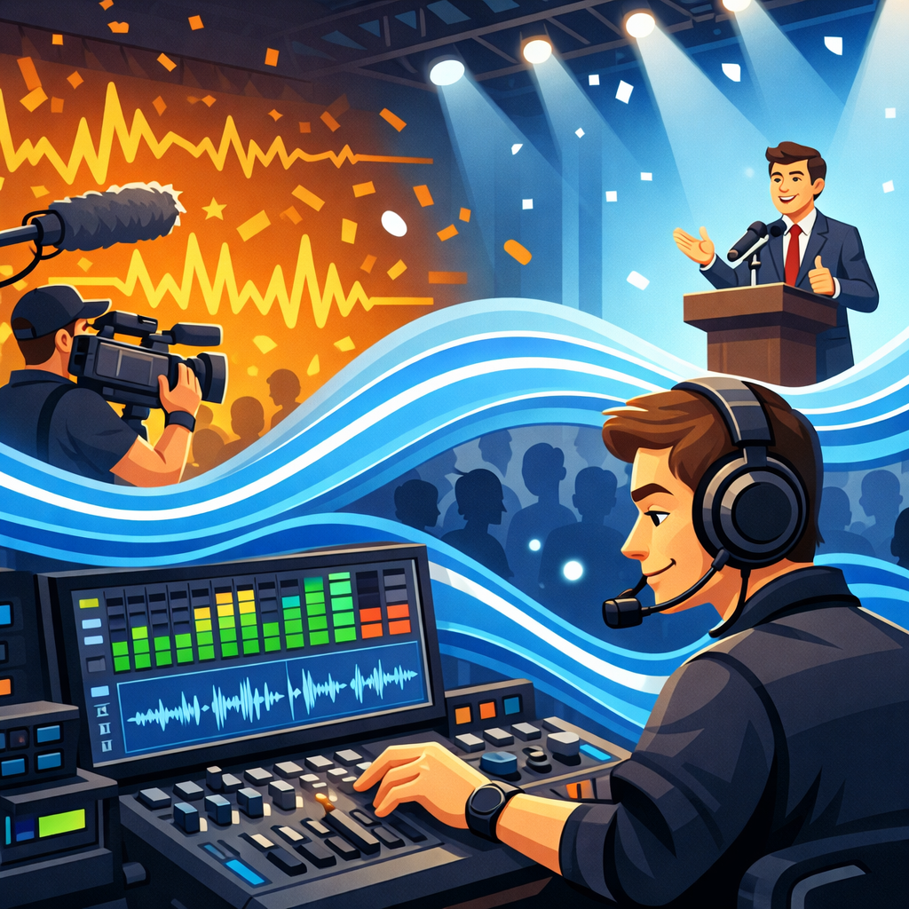 Filming in Loud Venues: How We Capture Crystal-Clear Audio at Events