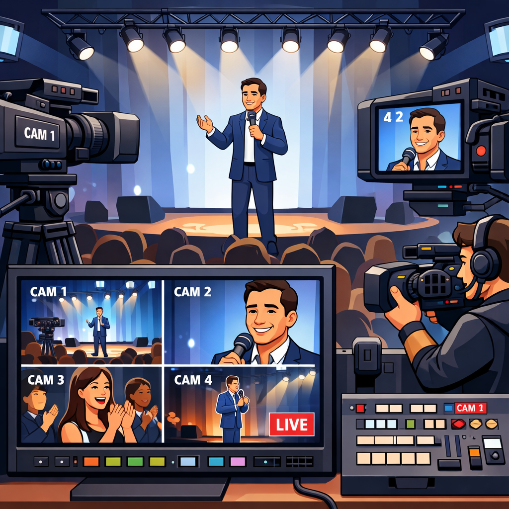 Behind the Scenes: How We Film Multi-Camera Events Without Missing a Beat