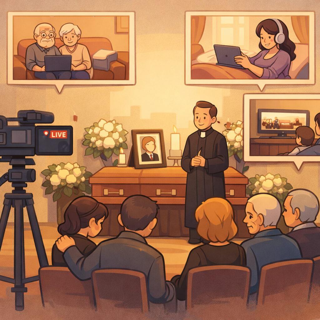 Why Families Choose Livestreaming for Funerals and Memorials