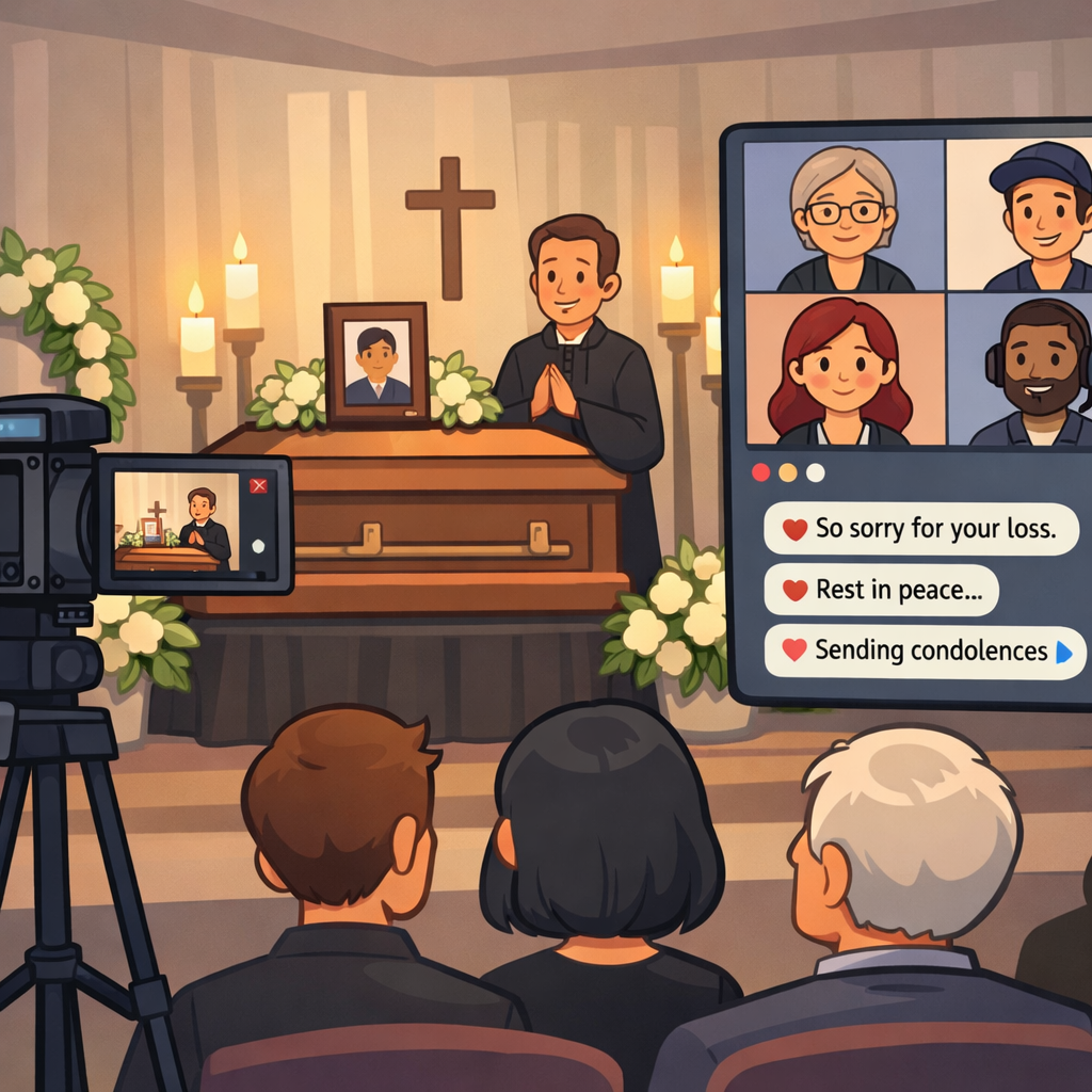 What to Expect When Live Streaming a Funeral Service