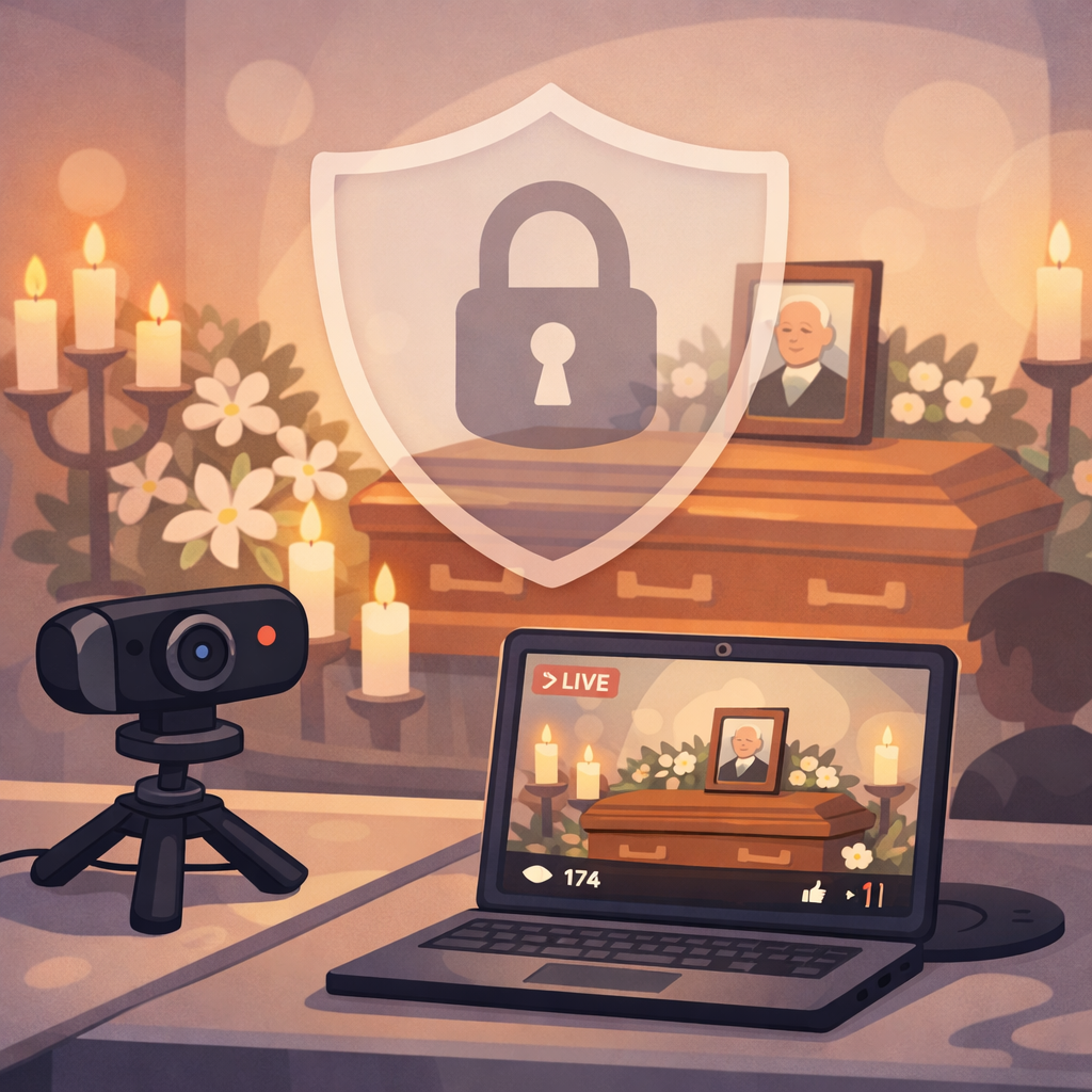 How We Protect Your Privacy During Funeral Livestreams