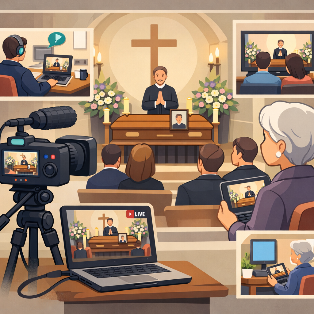 What to Expect When Hiring a Funeral Live Stream Service in Fairfax or DC