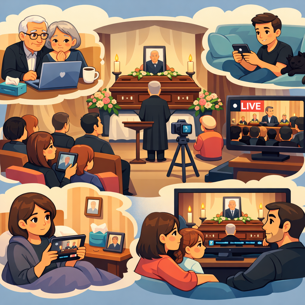 Why Funeral Livestreaming Is a Gift for Those Who Couldn’t Be There