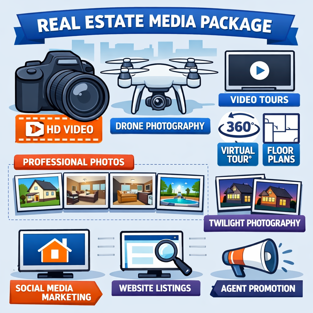 What’s Included in a Real Estate Media Package? Here’s What You Should Expect