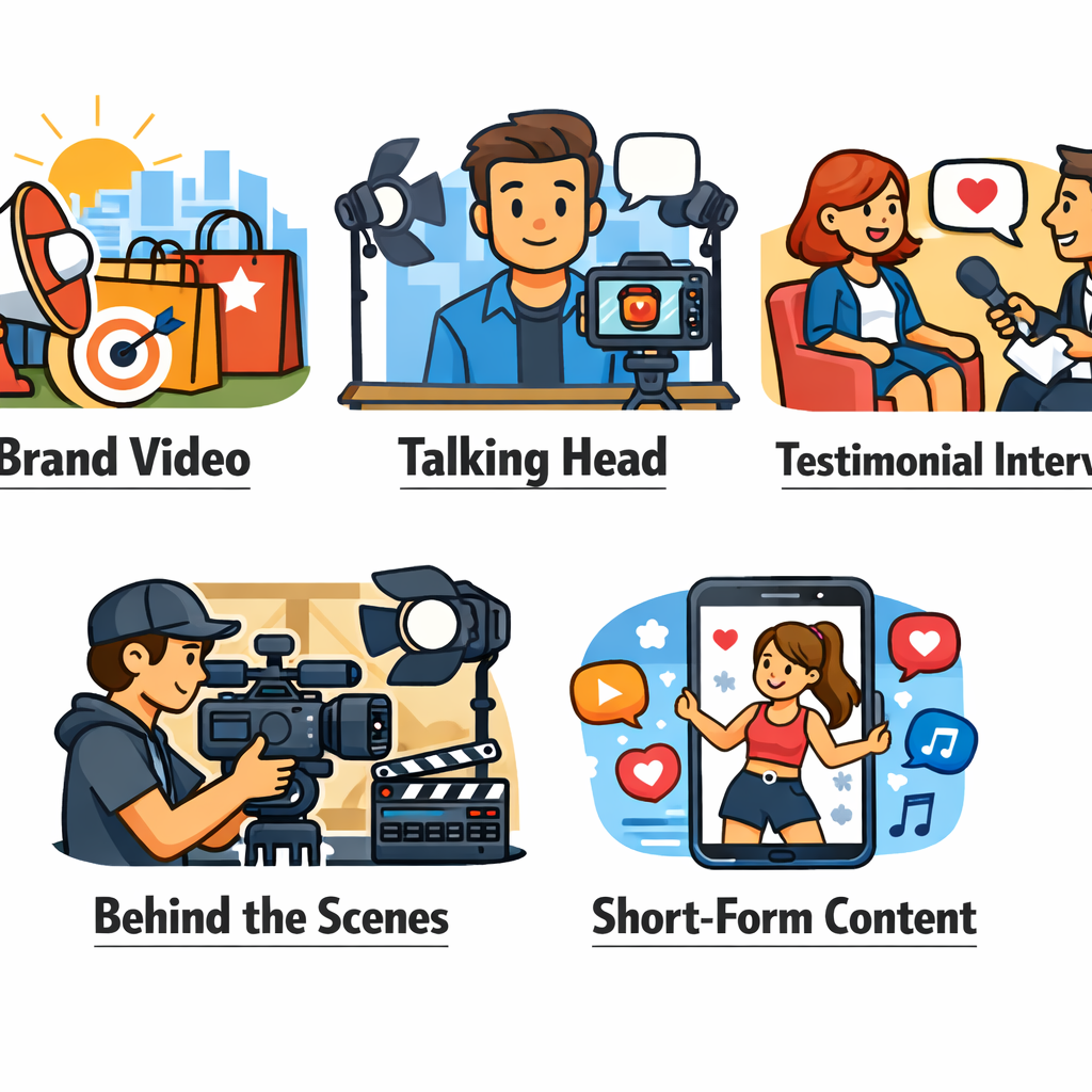 5 Types of Video Every Local Business Should Invest In—And When to Use Them
