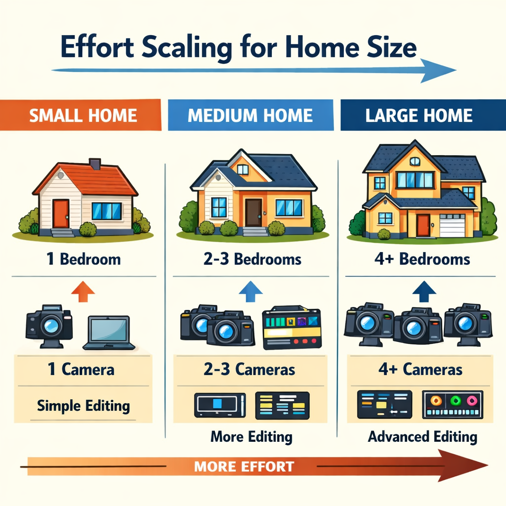 How Property Size Affects the Price of Real Estate Photography