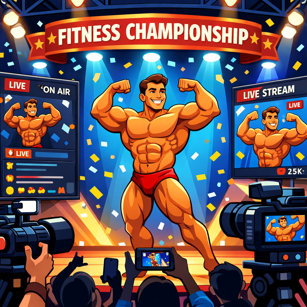 Giving Every Athlete a Spotlight: Livestreaming the NPC Universe