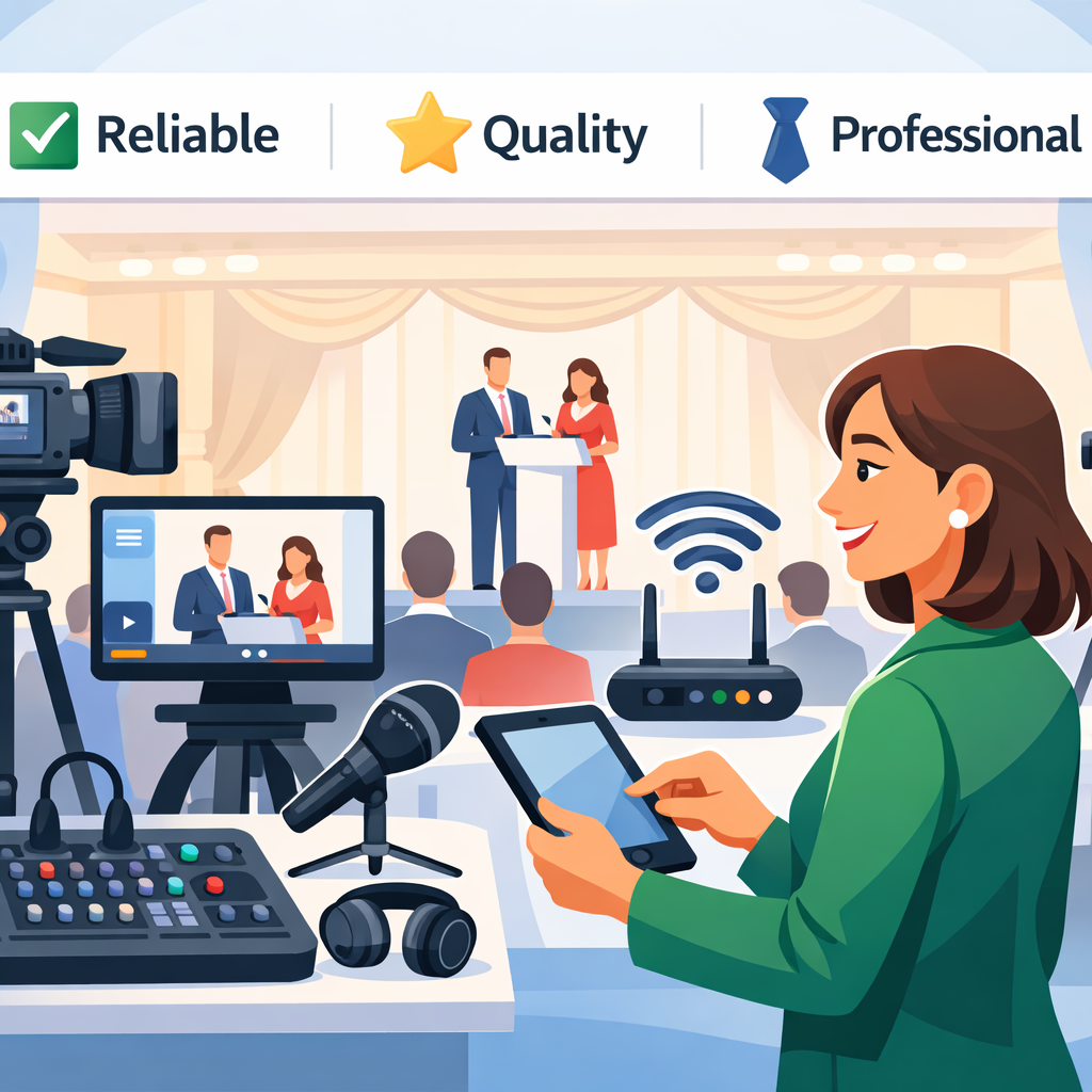 What to Look for When Hiring a Live Stream Provider for Your Event