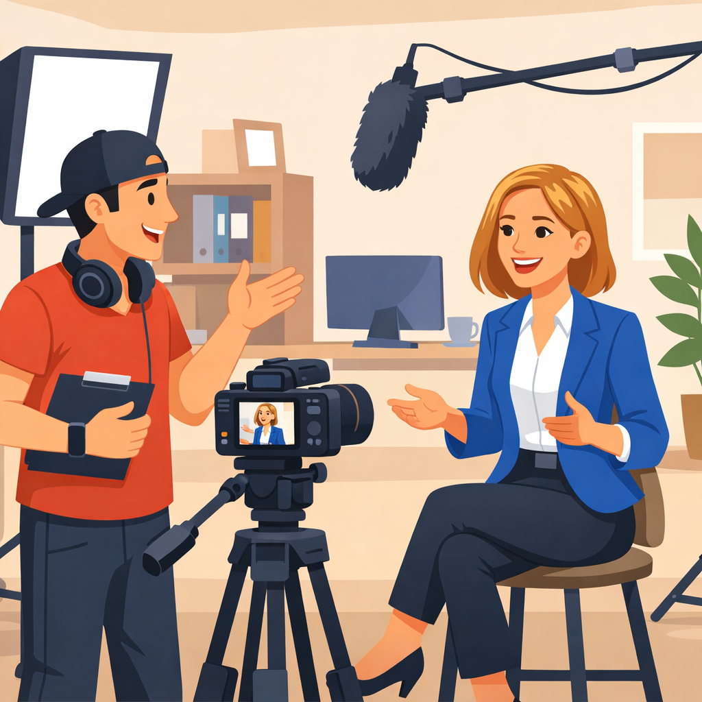 What to Expect When Filming a Brand Video for Your Business in DC or Northern VA