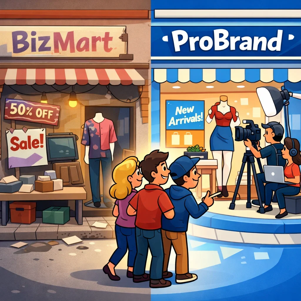 How Professional Content Impacts Brand Perception