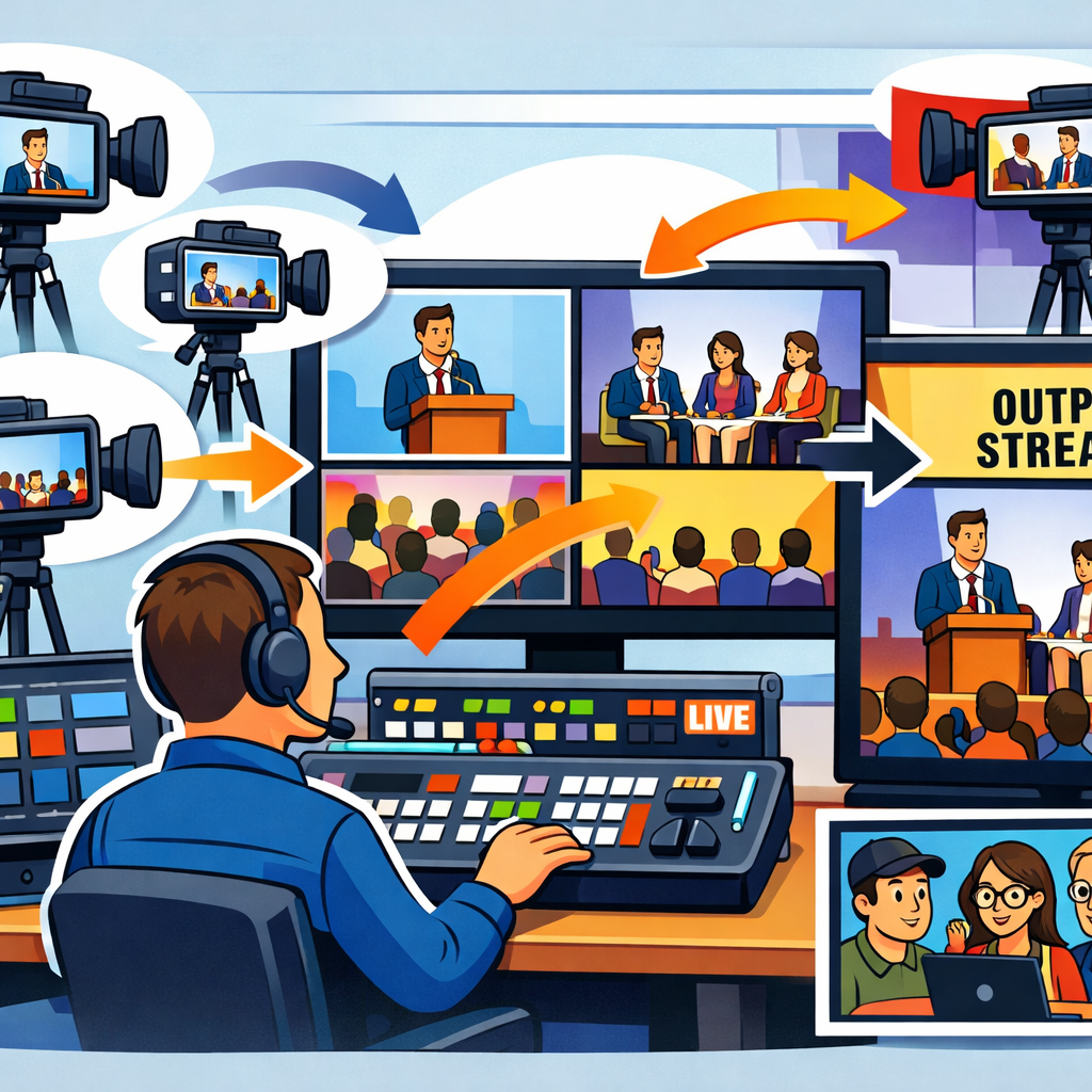 Multi Camera Livestream Setup for Events