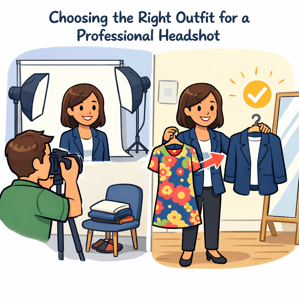 What to Wear for Professional Headshots in Fairfax VA