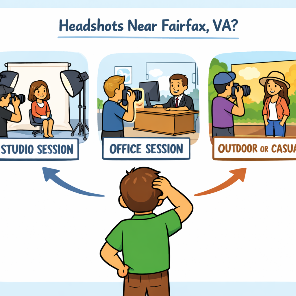 Where to Get Professional Headshots Near Fairfax VA