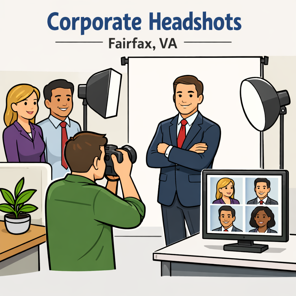 Corporate Headshots in Fairfax VA