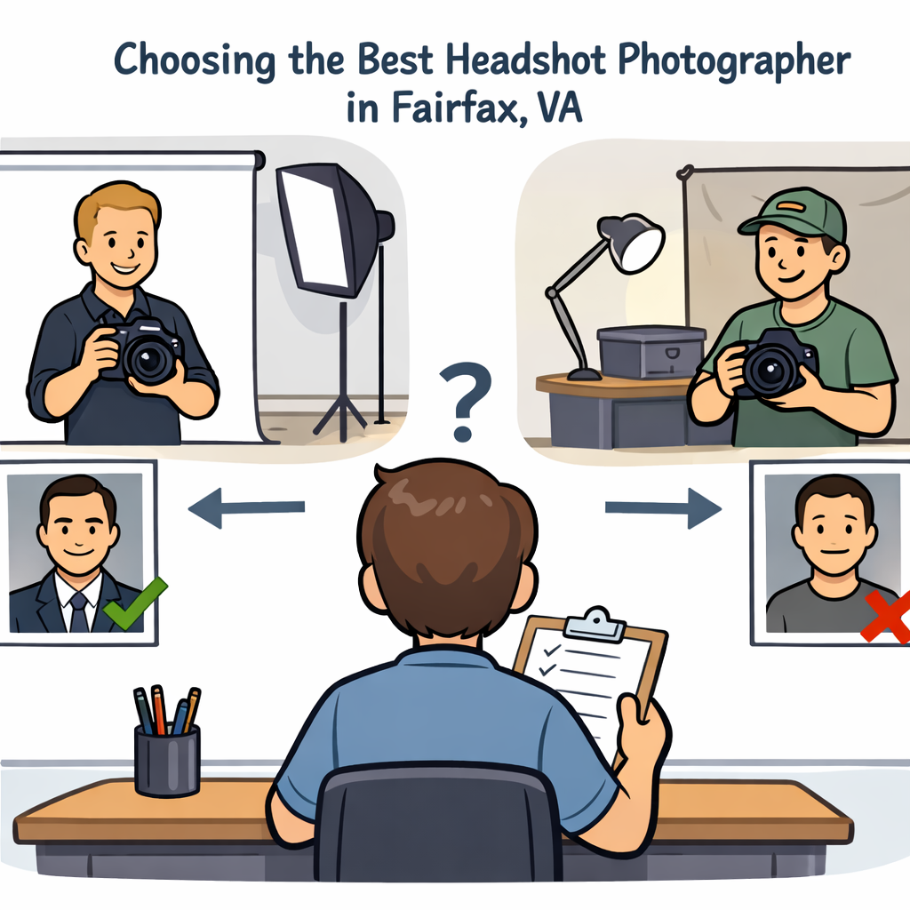 Best Headshot Photographer in Fairfax VA