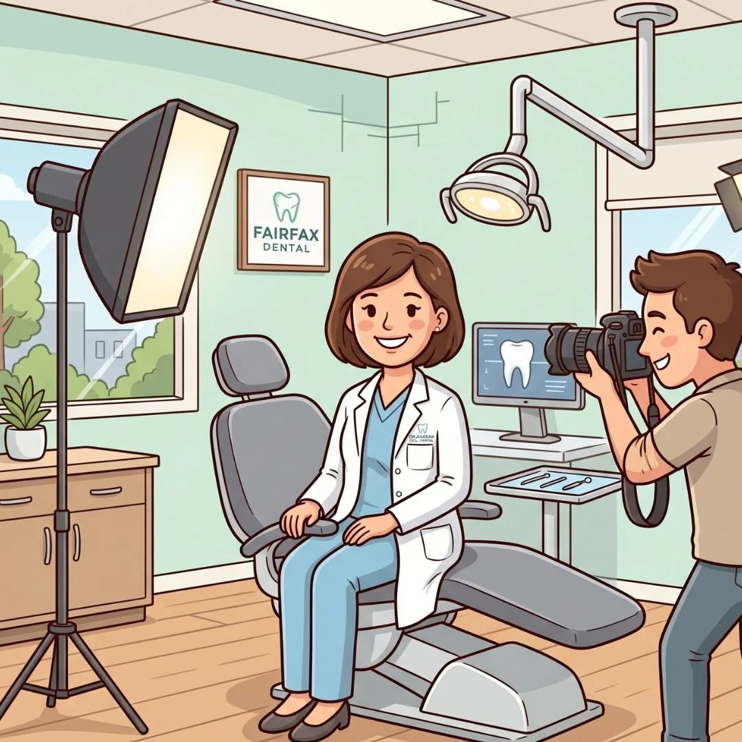 Dentist Headshots in Fairfax VA