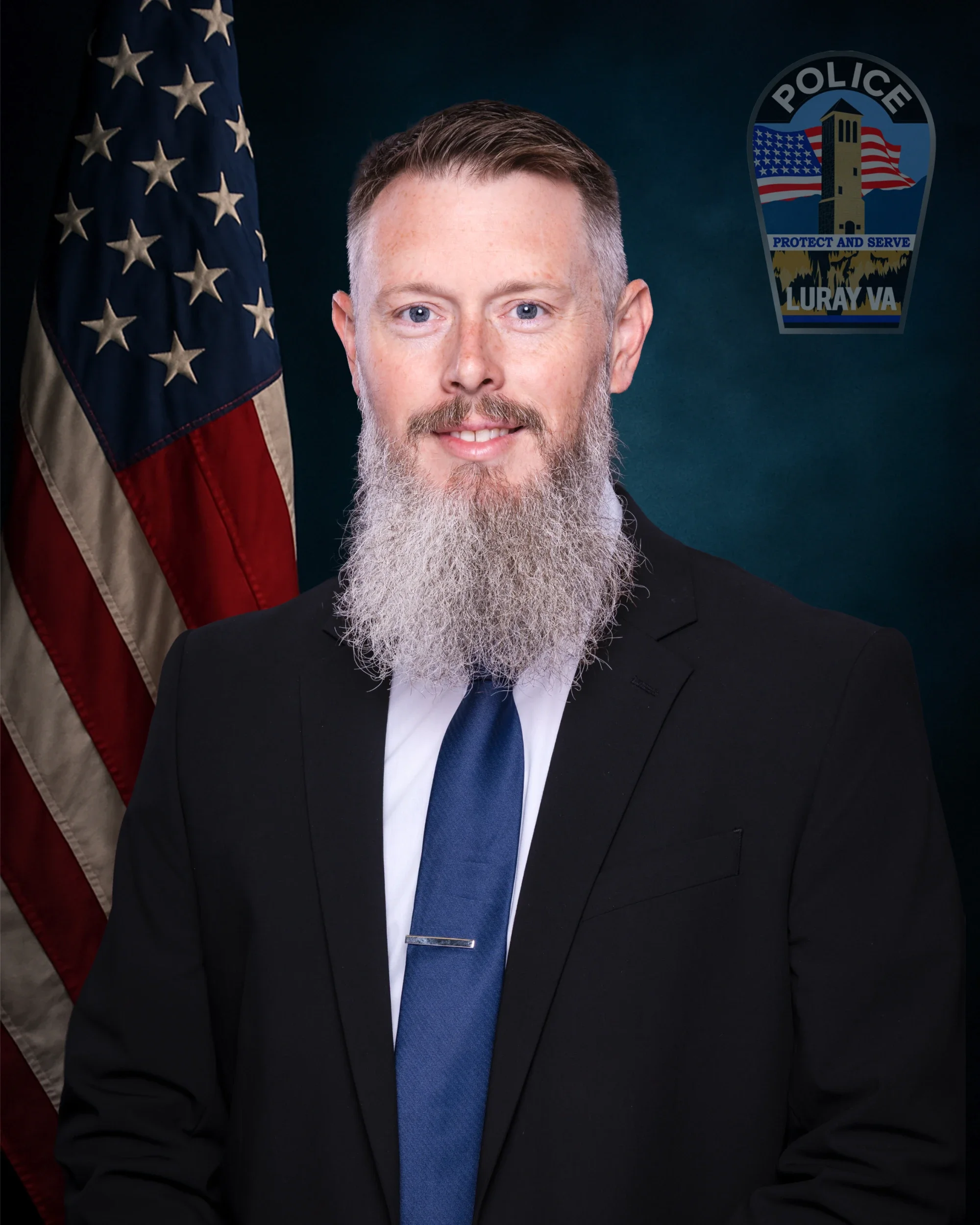 Law enforcement and government professional headshot photography Virginia by C King Media