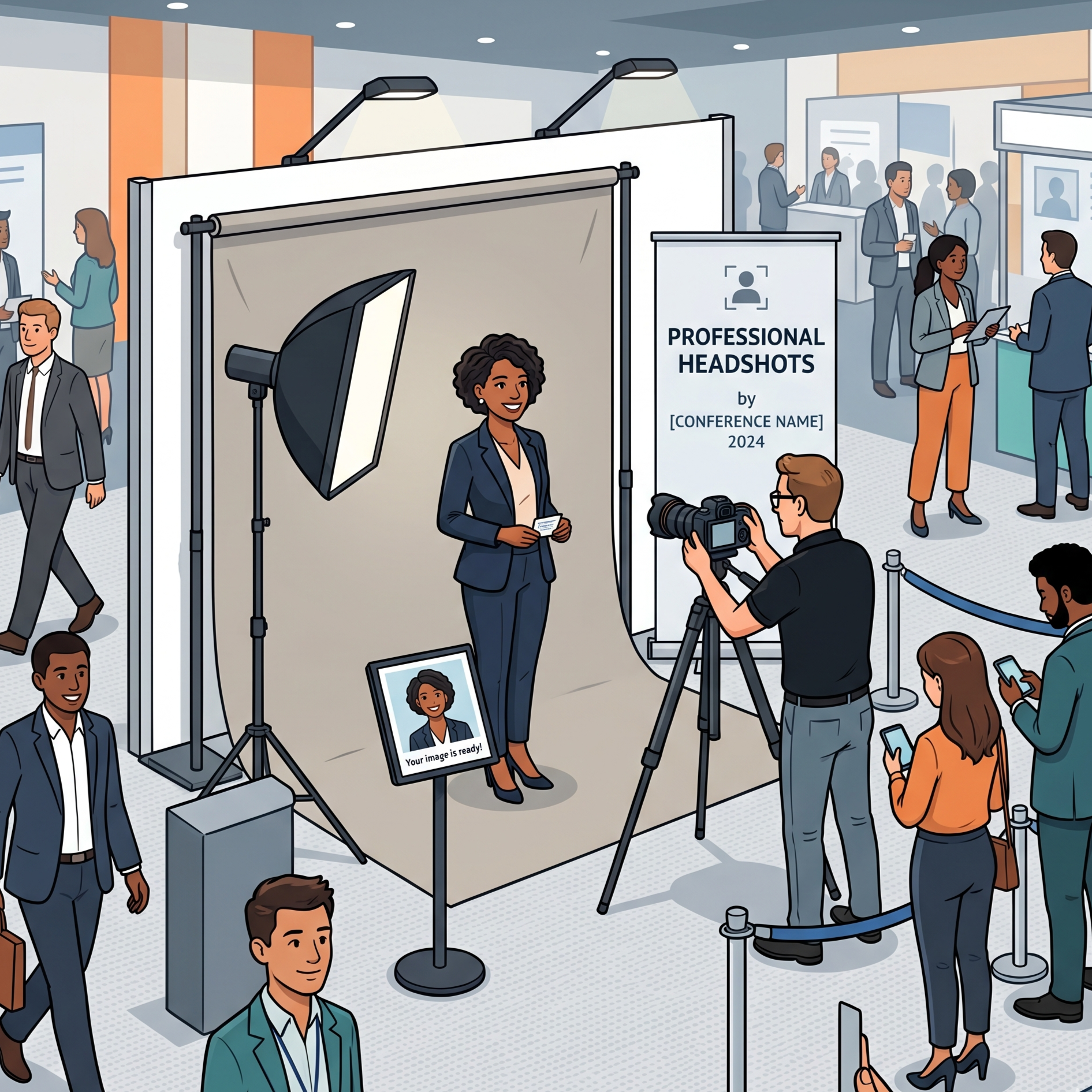 What Is a Conference Headshot Booth and Why Your DC Event Needs One