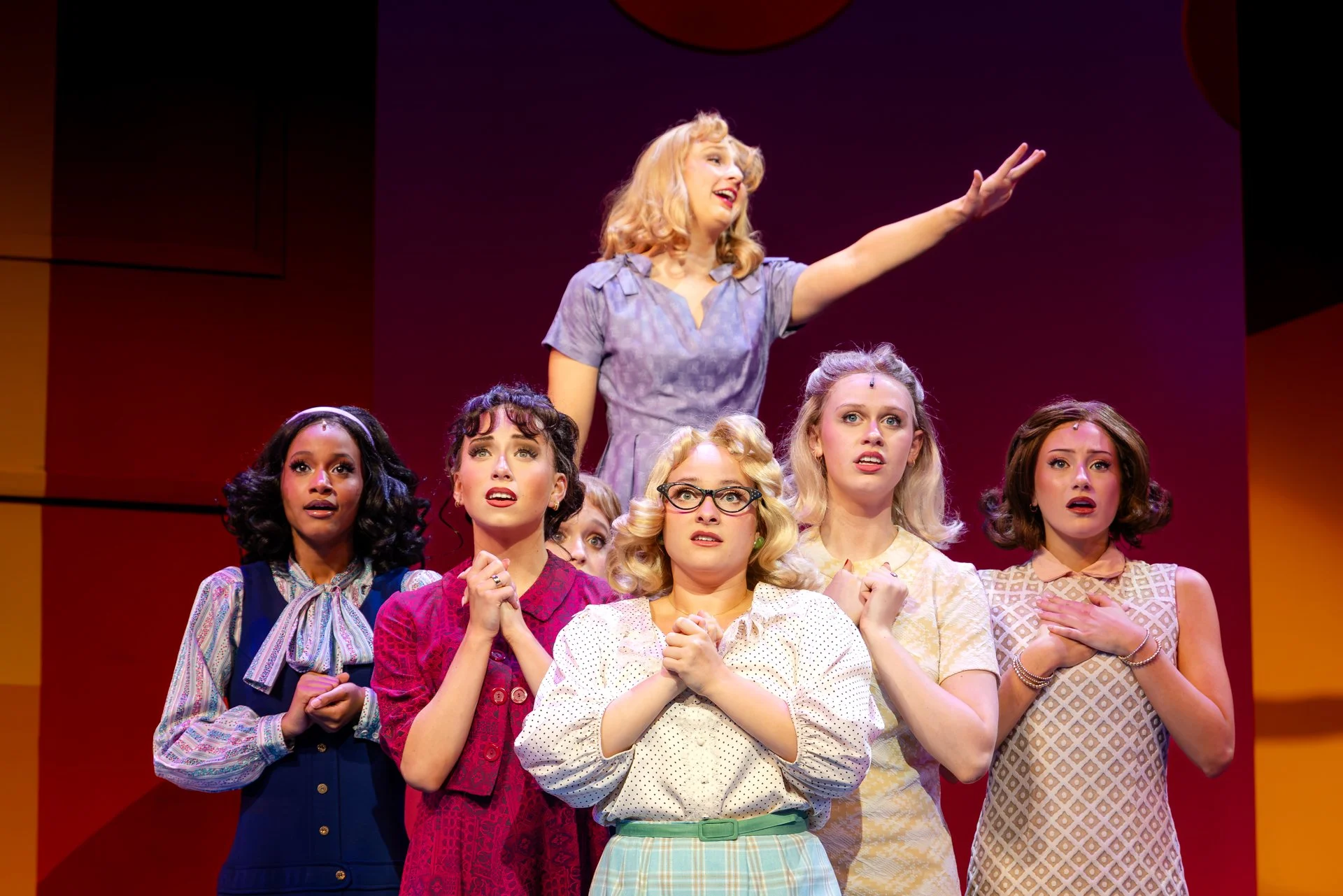 Shenandoah Conservatory production of How to Succeed in Business Without Really Trying at the Ohrstrom-Bryant Theatre in Winchester, Virginia, photographed by C King Media